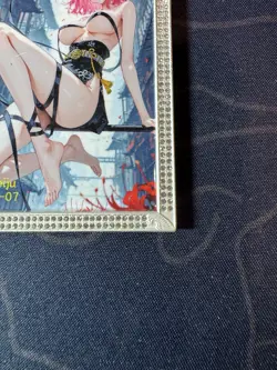 Goddess Black Strip Reiju Premium Metal Card Waifu Doujin One Piece Character - Image 2