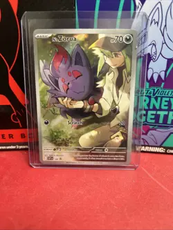 N's Zorua 189 Sv: Scarlet & Violet Promo Cards Holo - Image 1