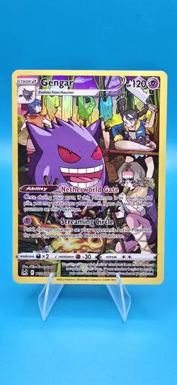 Pokemon Gengar TG06/TG30 Trainer Gallery Full Art Lost Origin Card #2 - Image 1