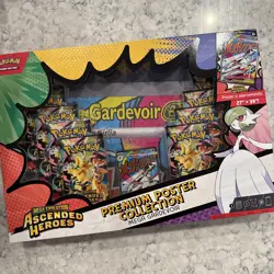Pokemon TCG Mega Evolution Ascended Heroes Premium Poster Collection Gardevoir - Image 1