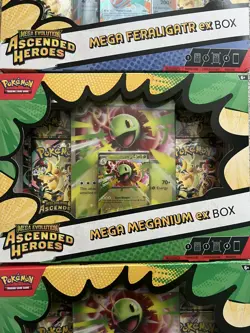 Pokemon TCG Ascended Heroes 3x Mega Ex Boxes - Image 5