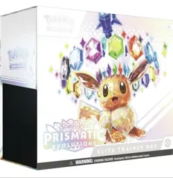 Prismatic Evolutions Elite Trainer Box ETB New/Factory Sealed Pokemon TCG - Image 1