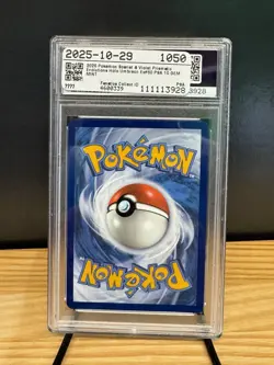 2025 Pokemon Sv: Prismatic Evolutions Umbreon ex Double Rare Holo #060 PSA 10 - Image 2