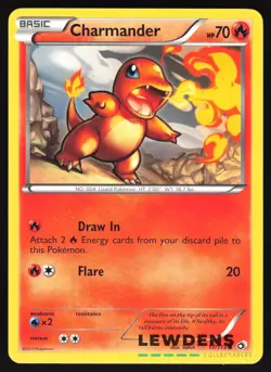 Charmander - 17/113 - Common - Legendary Treasures - Pokemon Card - 3 - Image 1