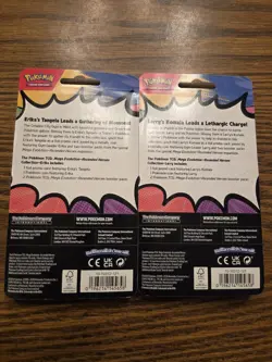Pokemon TCG Ascended Heroes Two Pack Erika’s Tangela Blister and Larry's Komala - Image 2