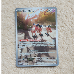 Pokemon Company Mr. Mime 179/165 SV151 Illustration Rare 90 HP English - Image 1