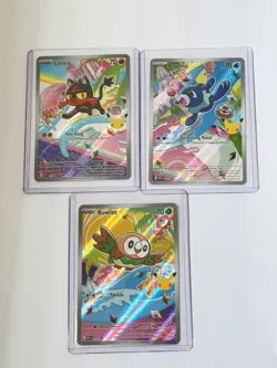 Pokemon First Partner Illustration Collection - Alolan Starter Set - Pokemon TCG - Image 1