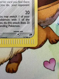 Mawile 9/100 EX Sandstorm Holo (2003) – Creased / Damaged – Vintage Pokemon - Image 5