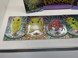 Topps TV Animation Nintendo Edition Pokemon 1999 Bulbasaur Tin Cards + Foils - Image 2