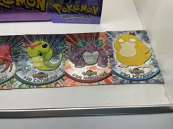 Topps TV Animation Nintendo Edition Pokemon 1999 Bulbasaur Tin Cards + Foils - Image 3