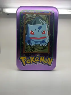 Topps TV Animation Nintendo Edition Pokemon 1999 Bulbasaur Tin Cards + Foils - Image 4