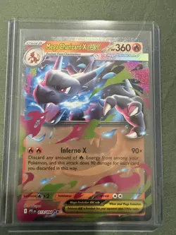 Mega Charizard X ex - 029 ME: Mega Evolution Promo NM Pokemon TCG Promo - Image 1