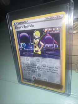 Elesa's Sparkle Reverse Holo 233/264 SWSH08: Fusion Strike Pokemon TCG Near Mint - Image 3