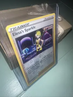 Elesa's Sparkle Reverse Holo 233/264 SWSH08: Fusion Strike Pokemon TCG Near Mint - Image 5