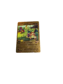 Pokemon Charizard Gx Gold Card - Image 1