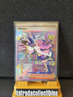 Pokemon Miriam 251/198 SV01 Scarlet & Violet SAR Full Art Holo Trainer English - Image 1