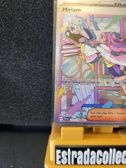 Pokemon Miriam 251/198 SV01 Scarlet & Violet SAR Full Art Holo Trainer English - Image 5