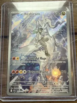 Pokemon TCG N's Reshiram 167/159 Journey Together Holo IR - Image 1