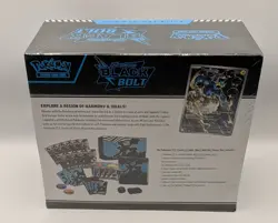 Pokemon TCG Scarlet & Violet Black Bolt Elite Trainer Box ETB SEALED Thundurus - Image 4