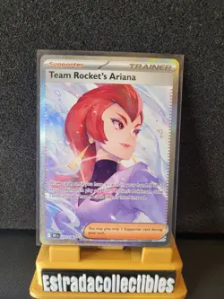 Team Rocket’s Ariana 237/182 Full Art Ultra Rare - Destined Rivals - NM/M - Image 1