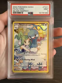 Altaria TG11/TG30 Full Art 2022 Pokemon Silver Tempest PSA 9 Mint - Image 3