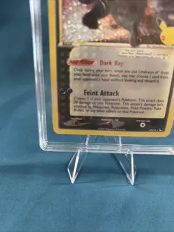 2021 POKEMON CELEBRATIONS CLASSIC COLLECTION #17 UMBREON-GOLD STAR TAG 10 - Image 5