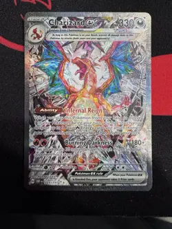 Pokemon TCG Charizard EX Sir Obsidian Flames 223/197 Full Art Secret Rare NM - Image 1