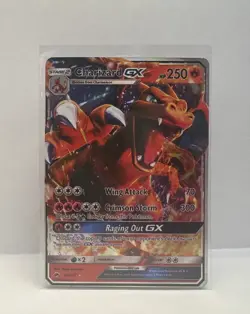 Pokemon TCG Charizard #20 GX Holo Ultra Rare Sun Moon Burning Shadows PSA 10 Gem - Image 1