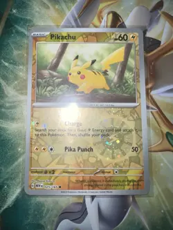 Pikachu 025/165 Cosmos Holo Costco Scarlet & Violet 151 Pokemon TCG NM - Image 1