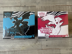 Pokemon Black Bolt and White Flare Elite Trainer Box ETB Set of 2 FACTORY SEALED - Image 1
