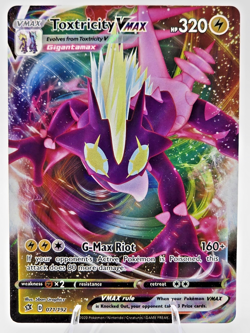 POKEMON REBEL CLASH TOXTRICITY VMAX 71/192 SWSH - Image 1