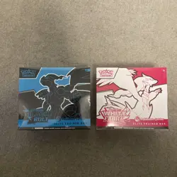 Pokemon Center Black Bolt & White Flare Elite Trainer Box ETB Set - Sealed - Image 1