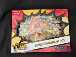 Mega Emboar Ex Box Pokemon Mega Evolution: Ascended Heroes Factory Sealed - Image 1