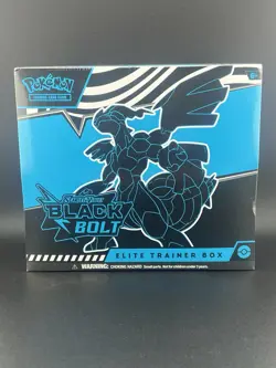 Pokemon TCG: Scarlet & Violet Black Bolt Elite Trainer Box FREE SHIPPING - Image 1