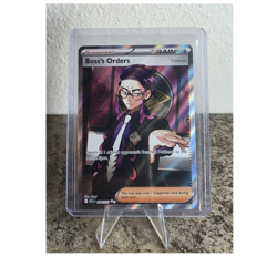 Pokemon Boss's Orders [Corbeau] Full Art Holo Rare Trainer Ascended Heroes - Image 1