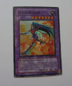 Cyber Blader EEN-EN032 (Super Rare, 1st Edition, Moderately Played / MP) Yugioh - Image 1