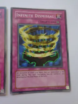 Playset: 3x Infinite Dismissal PSV-072 (Common, Unlimited, Played / MP) Yugioh - Image 5