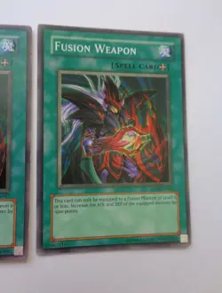 Playset: 3x Fusion Weapon SOD-EN047 (Common, Unlimited, Played / MP) Yugioh - Image 5