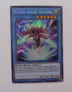 Cyber Angel Idaten DRL3-EN013 (Secret Rare, 1st Edition, Excellent / VLP) - Image 1