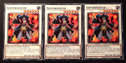 Yu-Gi-Oh! 3x Goyowachter, HAC1-DE021, Common, 1. Auflage, Deutsch, Excellent - Image 1
