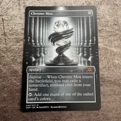 Chrome Mox - Custom Art MTG Magic The Gathering Playtest Card - Image 1