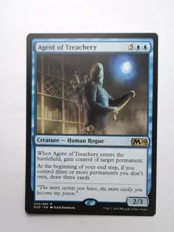MTG Agent Of Treachery (M20) Core Set 2020 Regular Rare 043/280 - Image 1