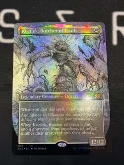 Kozilek, Butcher of Truth (Borderless) Double Masters 2022 Foil - MTG NM - Image 1