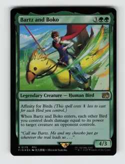 Bartz and Boko Foil R FINAL FANTASY 175 NM - Image 1