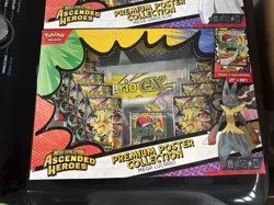 Pokemon TCG Ascended Heroes 2X Mega Lucario Premium Poster Collection Box - Image 3