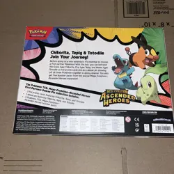 Pokemon TCG Ascended Heroes First Partner Deluxe Pin Collection Box Sealed New - Image 2