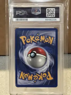 1999 POKEMON BASE SET #8 MACHAMP 1ST EDITION HOLO PSA 9 - Image 3