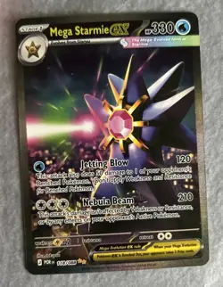 Pokemon TCG Perfect Order Mega Starmie EX 118/088 SIR - Image 1