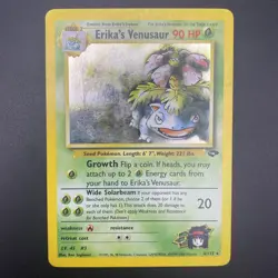 Pokemon Erika's Venusaur Gym Challenge Holo Rare 4/132 English 90 HP Sugimori - Image 1