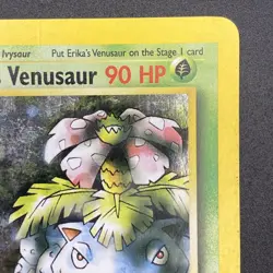 Pokemon Erika's Venusaur Gym Challenge Holo Rare 4/132 English 90 HP Sugimori - Image 3
